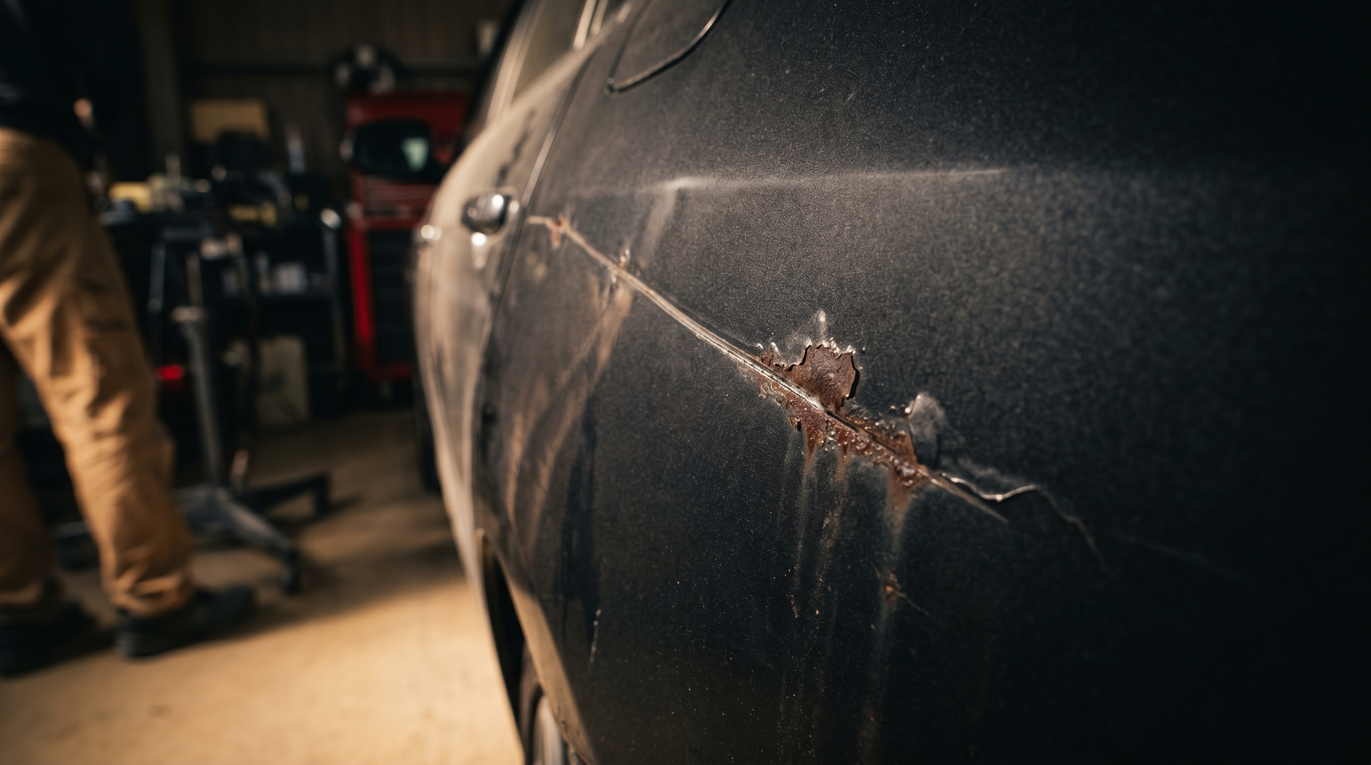 車のキズを放置するとどうなる？板金塗装屋が教える正しい対処法