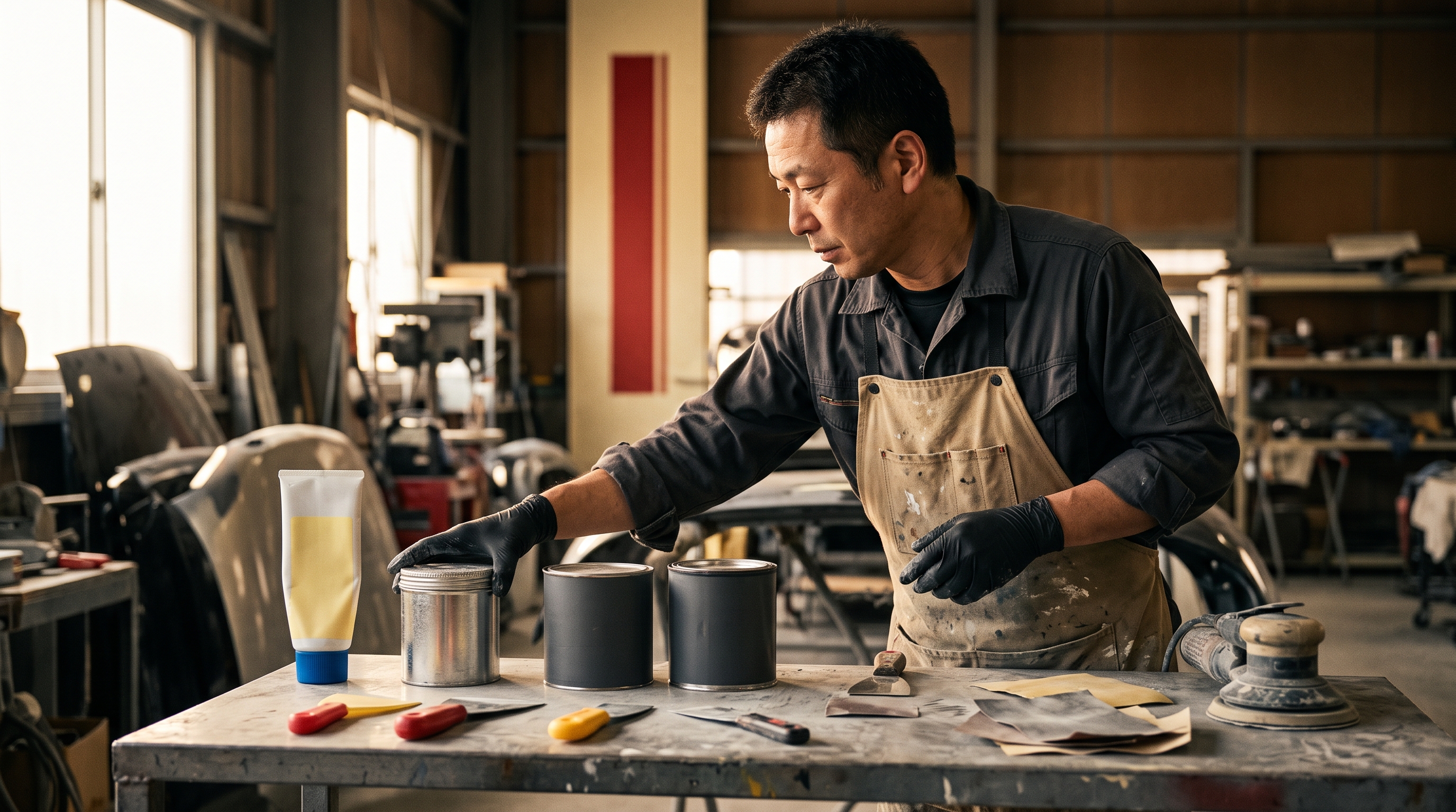 パテは『素材で選ぶ』——軟質・硬質・エポキシの使い分けをPoright代表 緒方が解説