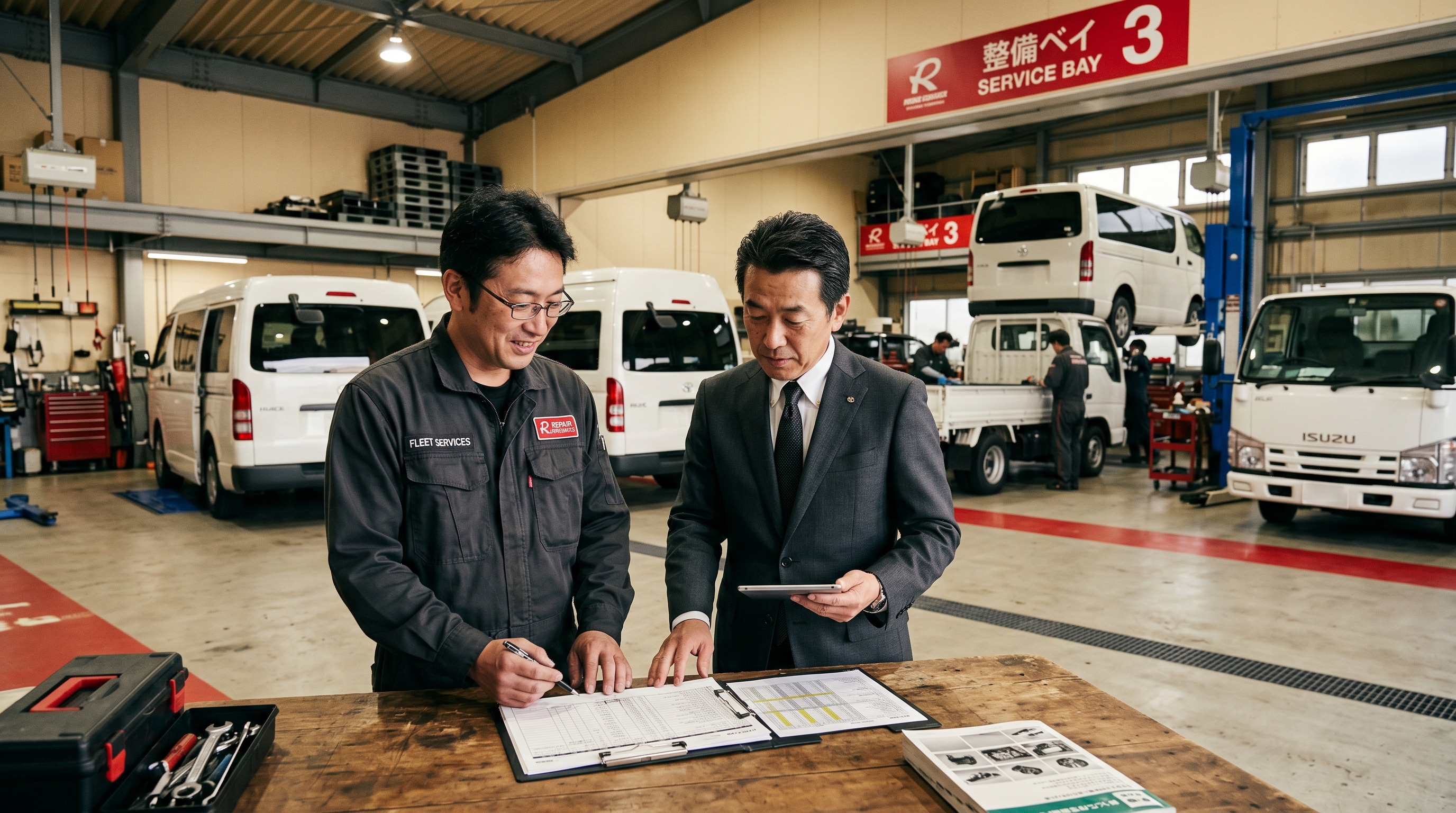 社用車フリート板金の年間コスト管理 — 一宮の板金塗装専門店Poright代表が解説