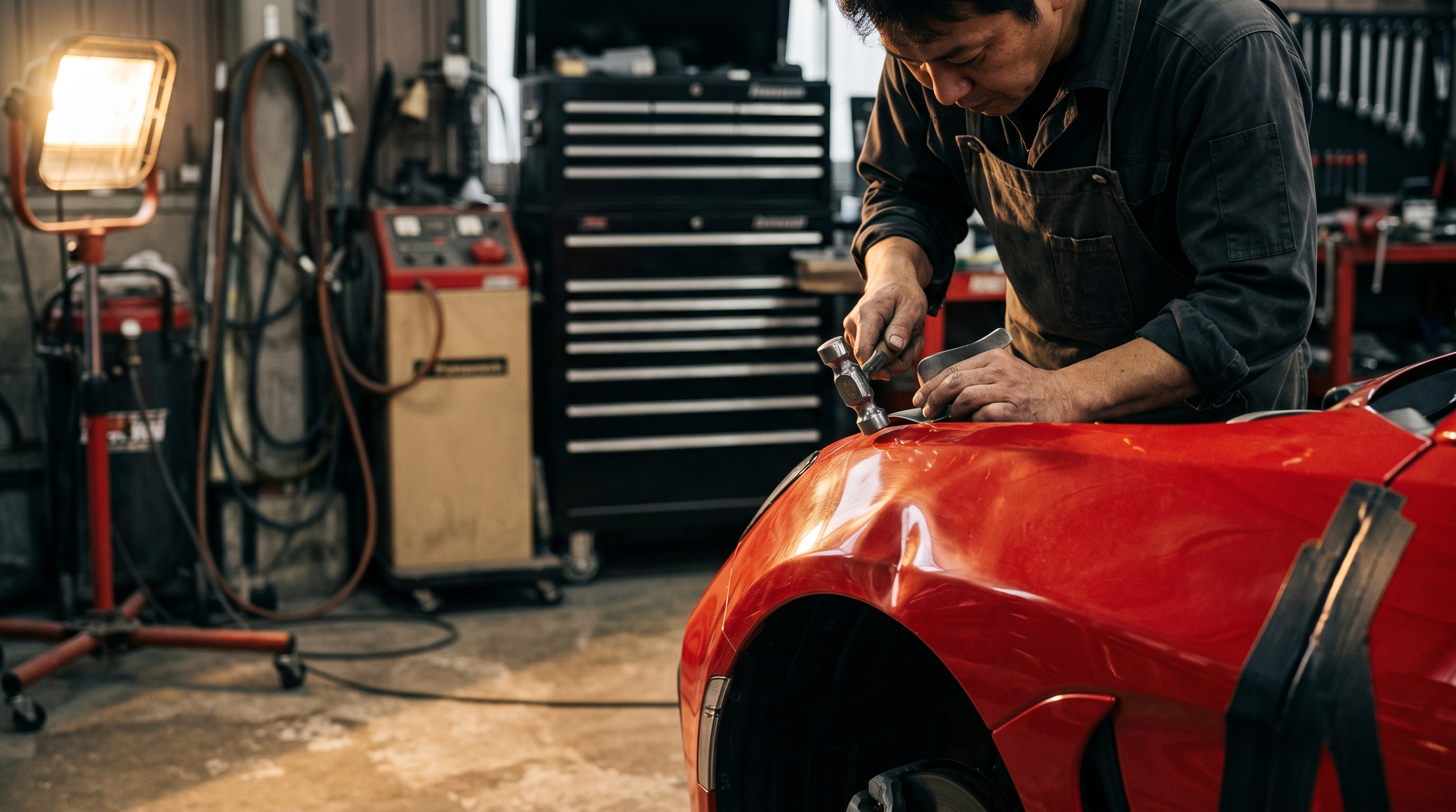 スポーツカーの板金塗装はなぜ費用・工期が増えるのか — 一宮Poright代表が現場から解説