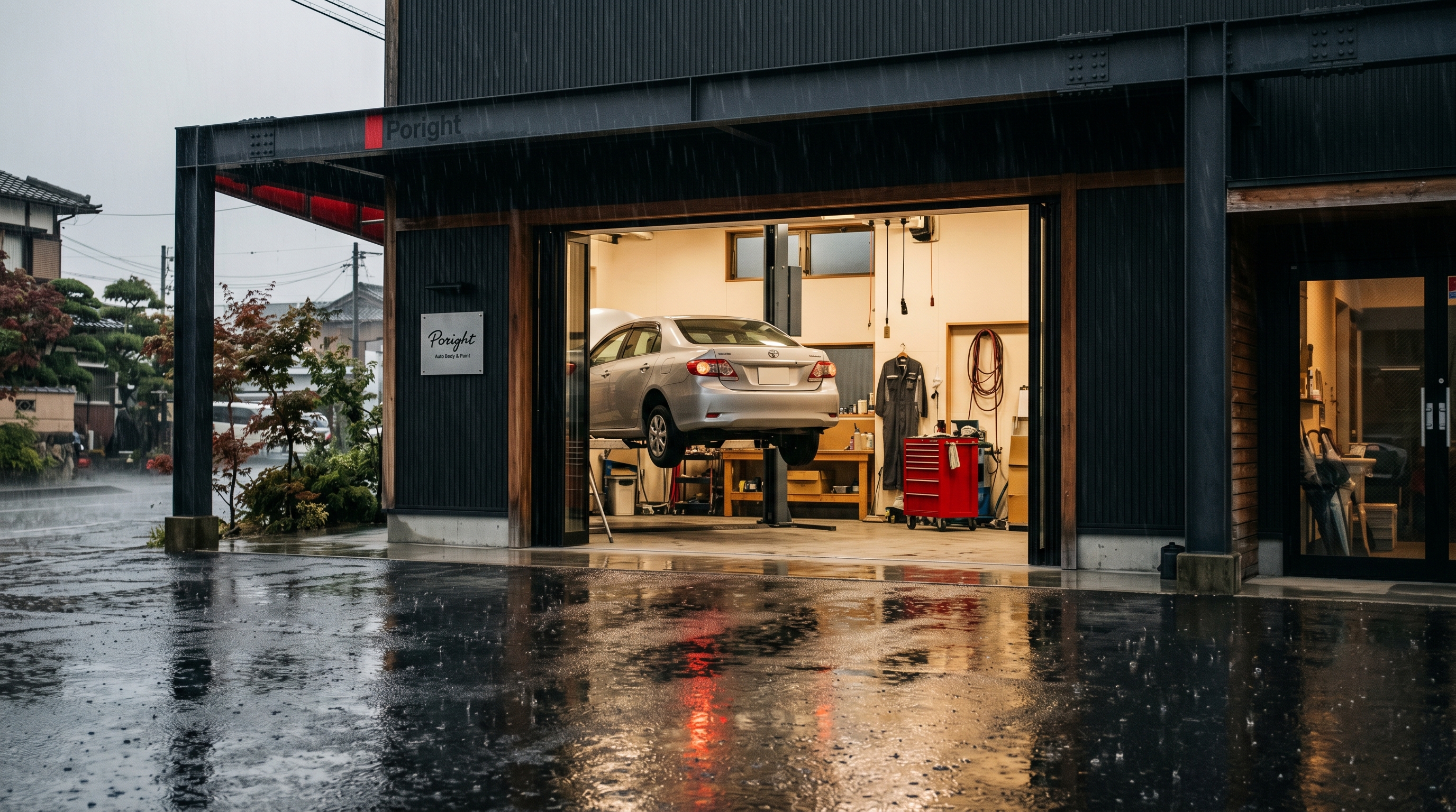 梅雨が明けると予約が混み合う——今が板金塗装を依頼すべき理由｜一宮Poright